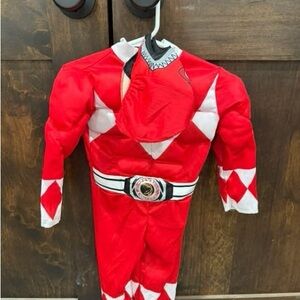 Red Power Ranger Kids Costume
